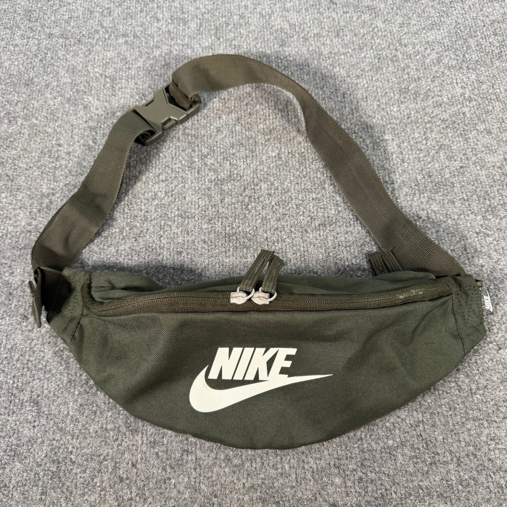 Nike Heritage Hip Pack Olive Green Waist Bag Fanny Pack BA5750-325 #4477